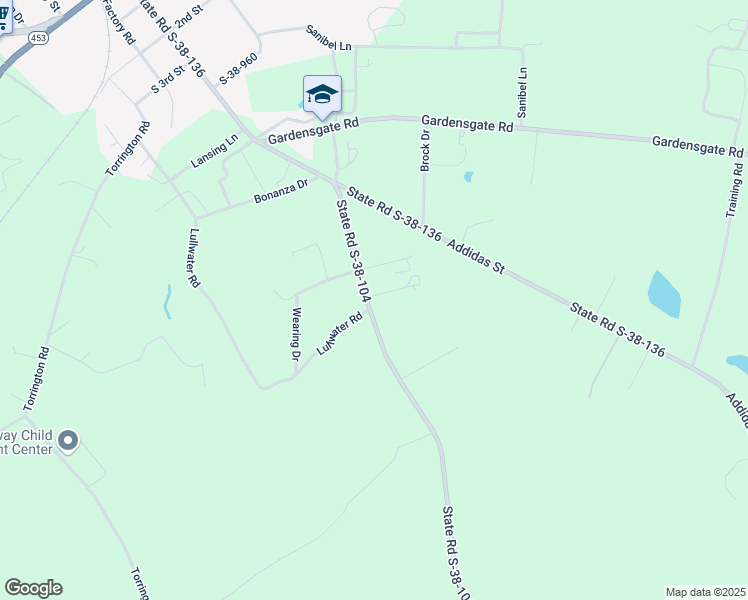 map of restaurants, bars, coffee shops, grocery stores, and more near 924 Dawson Street in Eutawville