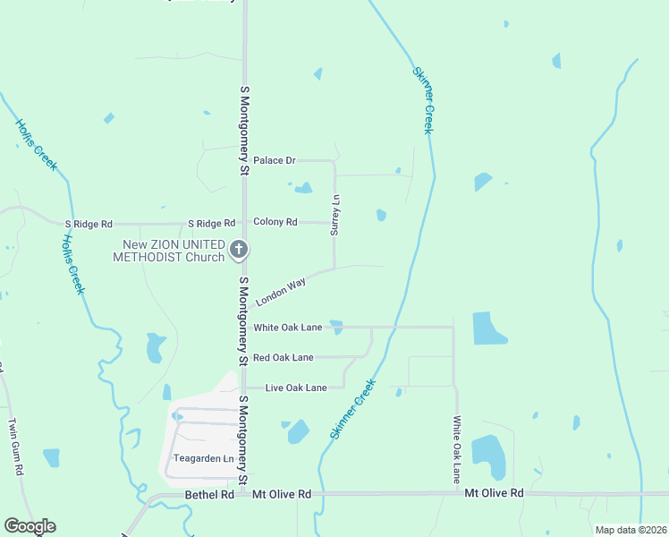 map of restaurants, bars, coffee shops, grocery stores, and more near 601 Kings Arms Road in Starkville
