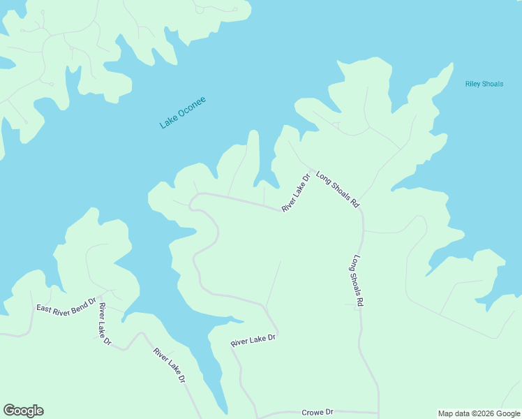 map of restaurants, bars, coffee shops, grocery stores, and more near 131 River Lake Drive in Eatonton