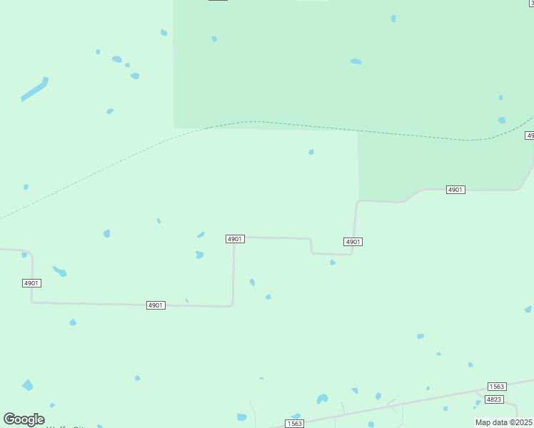 map of restaurants, bars, coffee shops, grocery stores, and more near 1623 County Road 4901 in Wolfe City