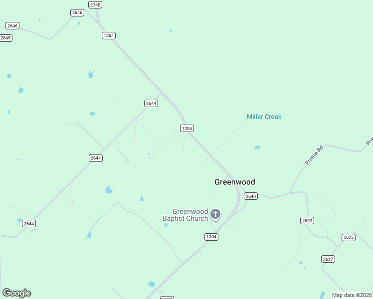 map of restaurants, bars, coffee shops, grocery stores, and more near 2599 Farm to Market Road 1204 in Decatur