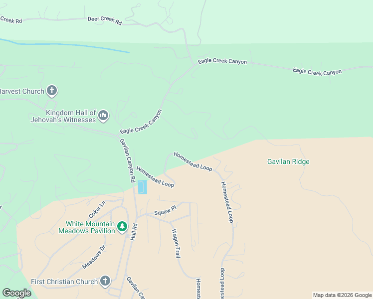 map of restaurants, bars, coffee shops, grocery stores, and more near 119 Homestead Circle in Ruidoso
