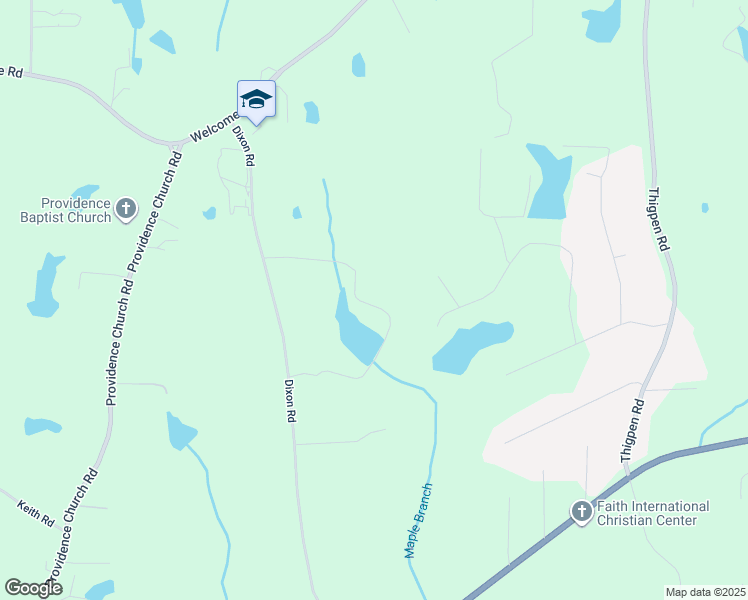 map of restaurants, bars, coffee shops, grocery stores, and more near 199 Dixon Road in Newnan