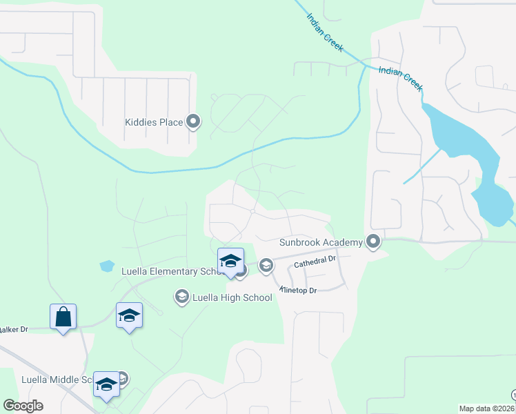 map of restaurants, bars, coffee shops, grocery stores, and more near 443 Walker Drive in McDonough