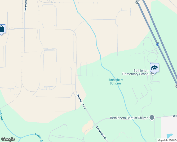 map of restaurants, bars, coffee shops, grocery stores, and more near 9120 Alden Drive in Locust Grove