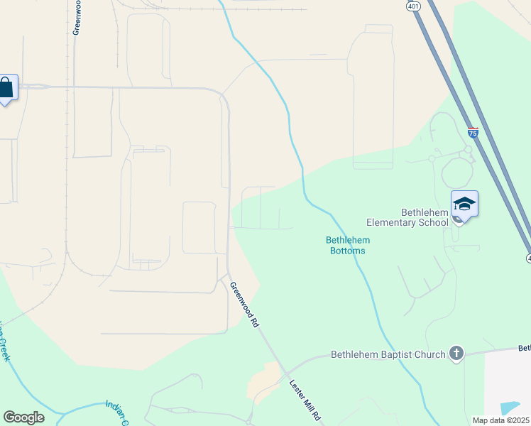 map of restaurants, bars, coffee shops, grocery stores, and more near 9120 Alden Drive in Locust Grove