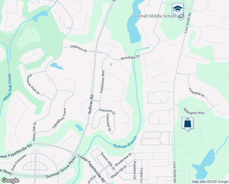 map of restaurants, bars, coffee shops, grocery stores, and more near 41 Stonemill Court in Newnan