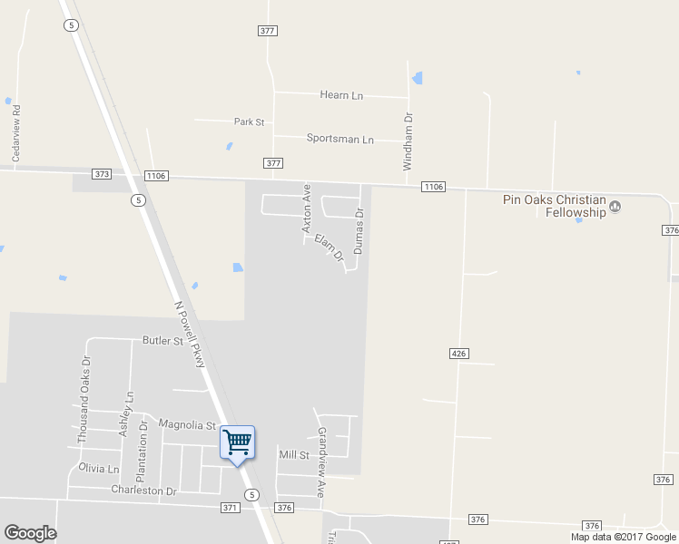 map of restaurants, bars, coffee shops, grocery stores, and more near 3125 Elam Drive in Anna