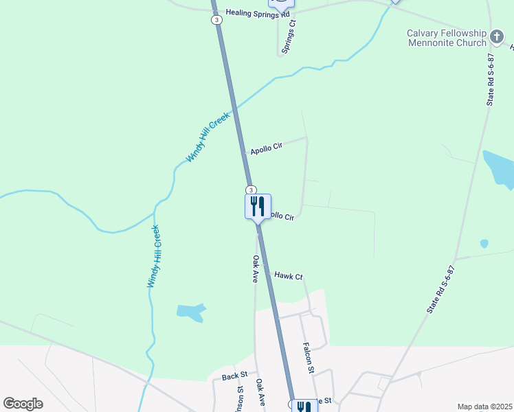 map of restaurants, bars, coffee shops, grocery stores, and more near 20607 Solomon Blatt Avenue in Blackville