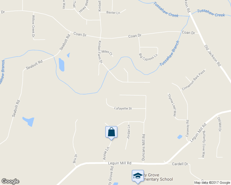 map of restaurants, bars, coffee shops, grocery stores, and more near 196 Duncans Mill Road in Locust Grove