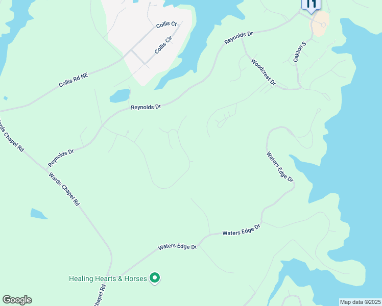map of restaurants, bars, coffee shops, grocery stores, and more near 188 Broadlands Drive in Eatonton