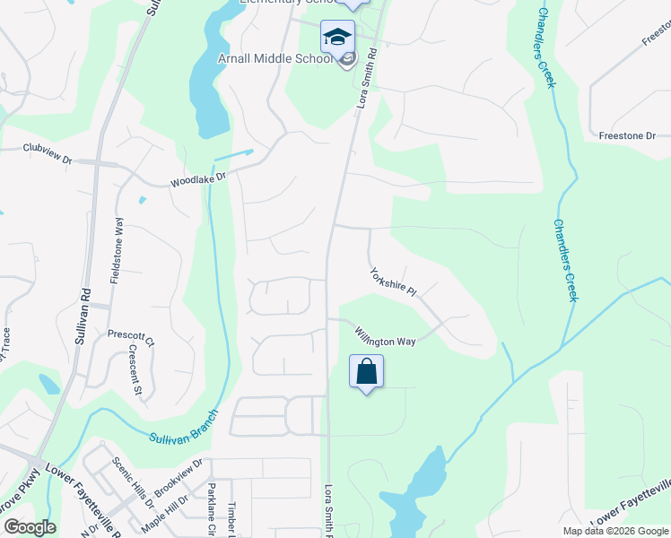 map of restaurants, bars, coffee shops, grocery stores, and more near 387 Lora Smith Road in Newnan