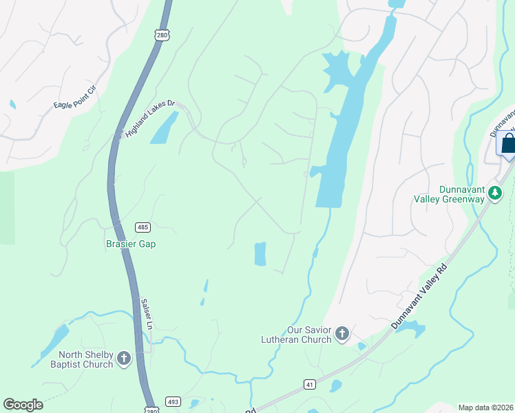 map of restaurants, bars, coffee shops, grocery stores, and more near 710 Highland Lakes Cove in Birmingham
