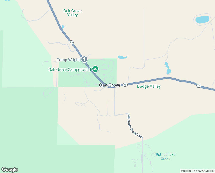 map of restaurants, bars, coffee shops, grocery stores, and more near 37270 California 79 in Warner Springs