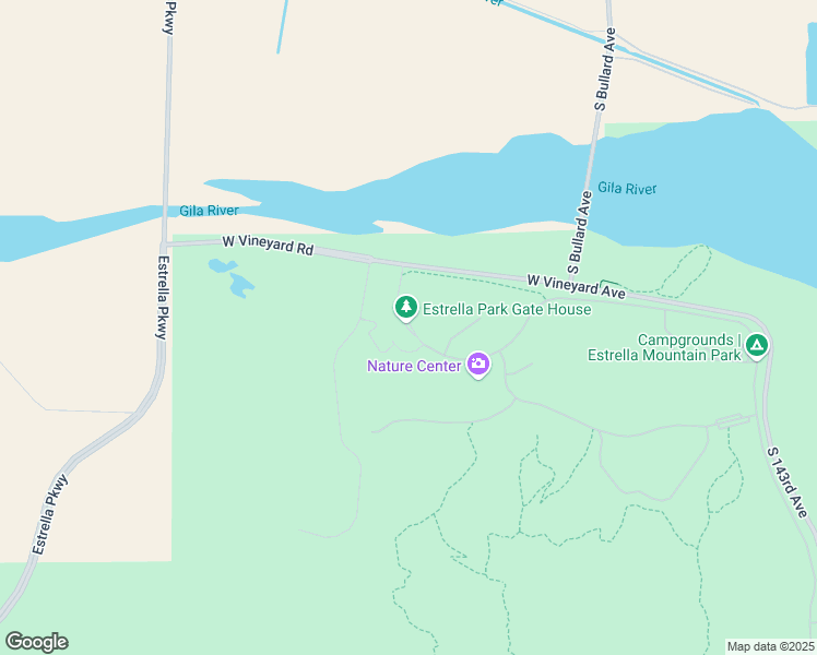 map of restaurants, bars, coffee shops, grocery stores, and more near 14999 West Casey Abbott Drive South in Goodyear