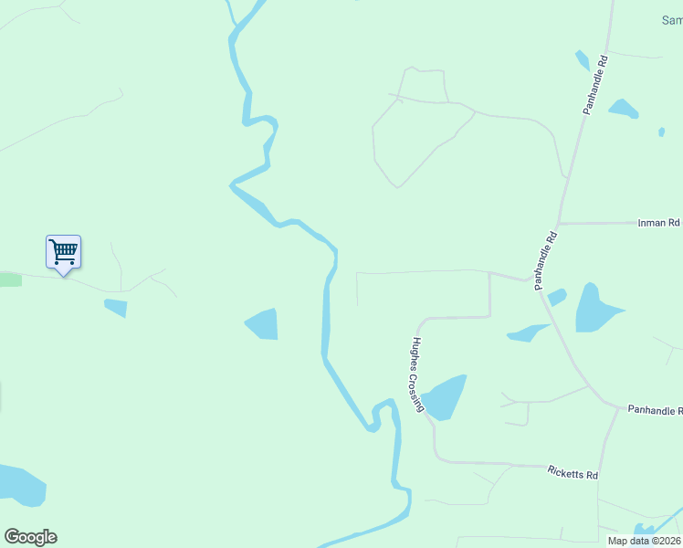 map of restaurants, bars, coffee shops, grocery stores, and more near 13651 Inman Road in Hampton