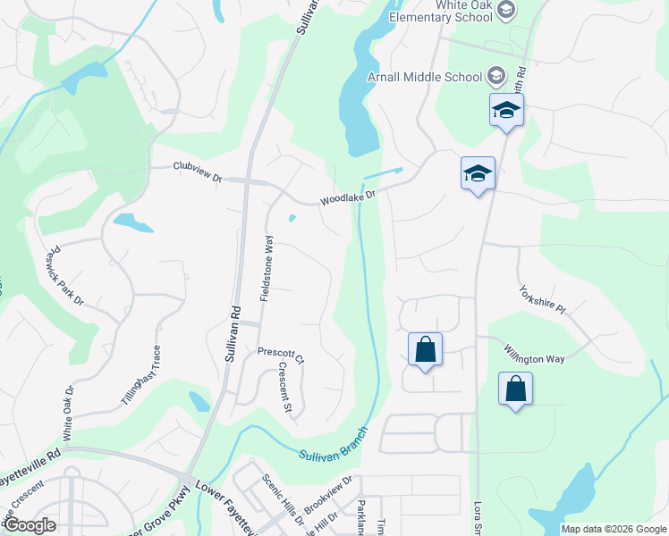 map of restaurants, bars, coffee shops, grocery stores, and more near 98 Pheasant Ridge in Newnan