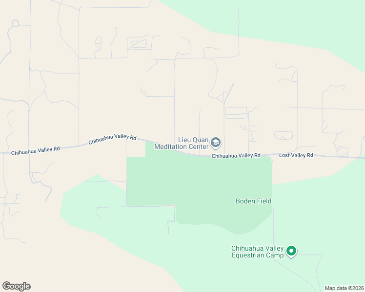 map of restaurants, bars, coffee shops, grocery stores, and more near 30614 Chihuahua Valley Road in Warner Springs