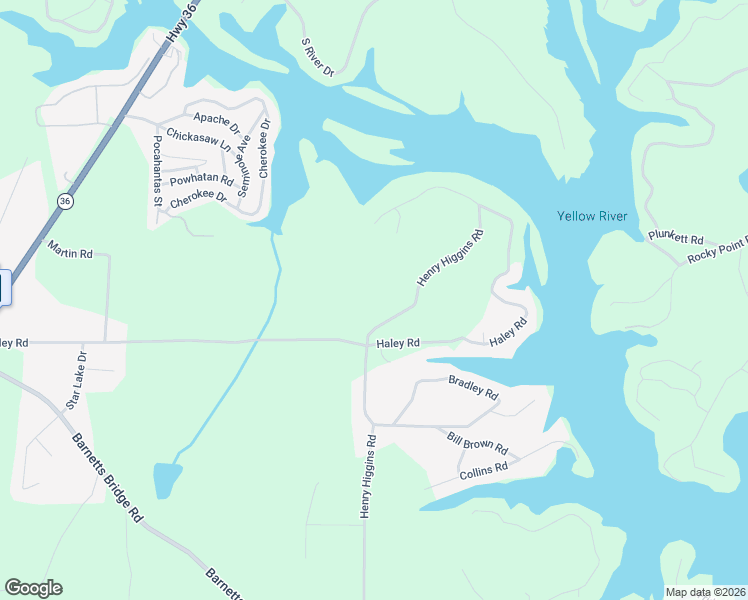 map of restaurants, bars, coffee shops, grocery stores, and more near 305 Henry Higgins Road in Jackson