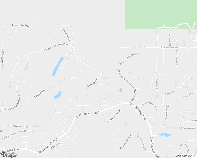 map of restaurants, bars, coffee shops, grocery stores, and more near 3149 East Lost Gold Drive in Gold Canyon