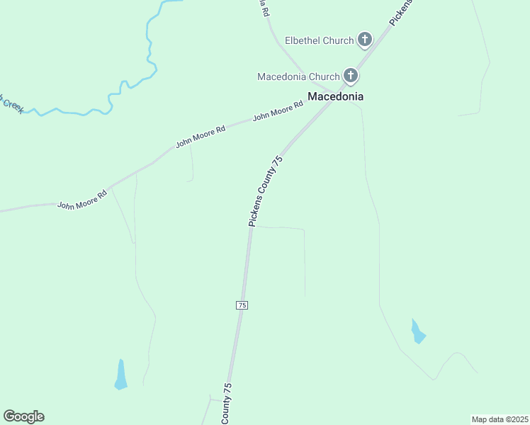 map of restaurants, bars, coffee shops, grocery stores, and more near Pickens County 75 in Ethelsville