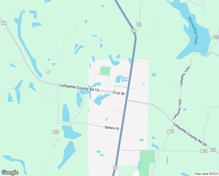 map of restaurants, bars, coffee shops, grocery stores, and more near West 31st Street in Lewisville