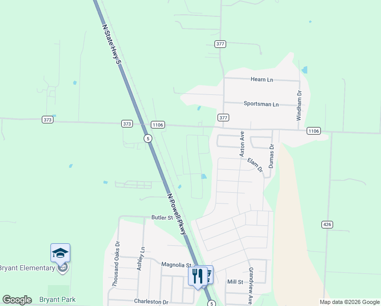 map of restaurants, bars, coffee shops, grocery stores, and more near in Anna