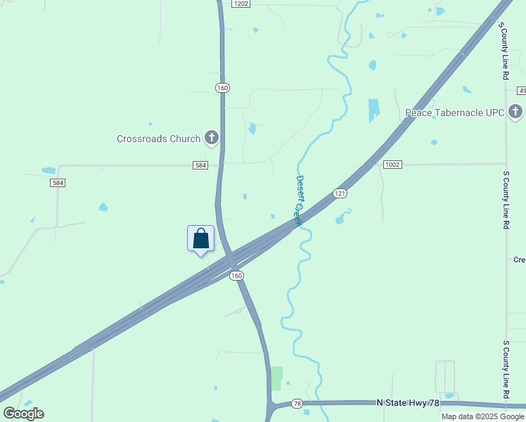 map of restaurants, bars, coffee shops, grocery stores, and more near 15527-15589 Highway 121 in Blue Ridge