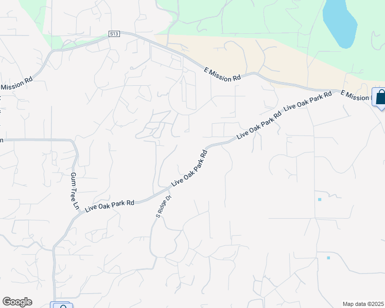 map of restaurants, bars, coffee shops, grocery stores, and more near 3064 Live Oak Park Road in Fallbrook