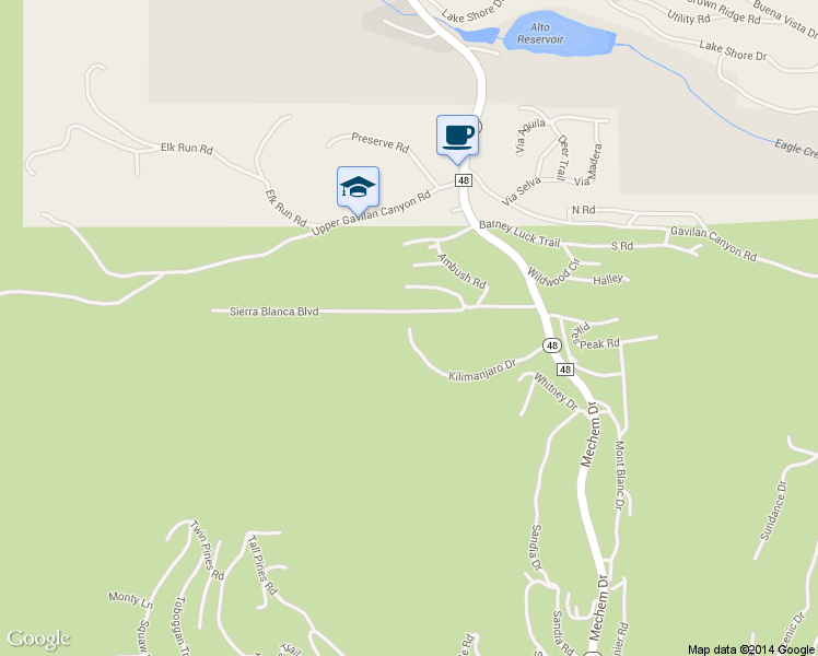 map of restaurants, bars, coffee shops, grocery stores, and more near 199 Kilimanjaro Drive in Ruidoso