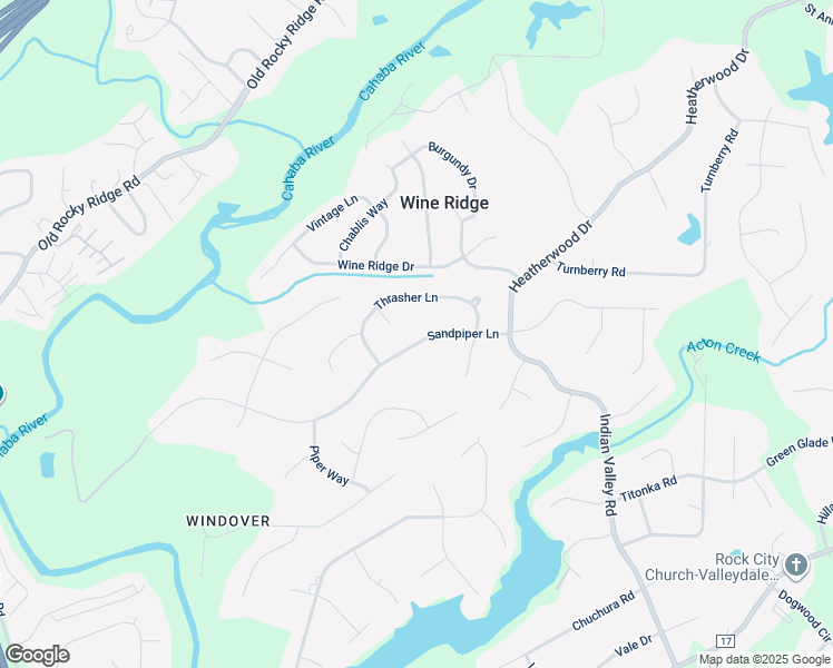 map of restaurants, bars, coffee shops, grocery stores, and more near 3055 Skylark Circle in Birmingham