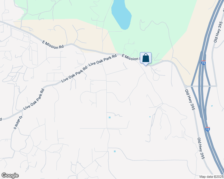 map of restaurants, bars, coffee shops, grocery stores, and more near 246 Yucca Road in Fallbrook
