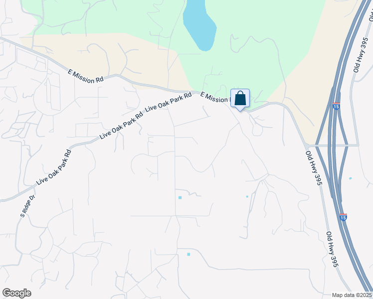 map of restaurants, bars, coffee shops, grocery stores, and more near 246 Yucca Road in Fallbrook