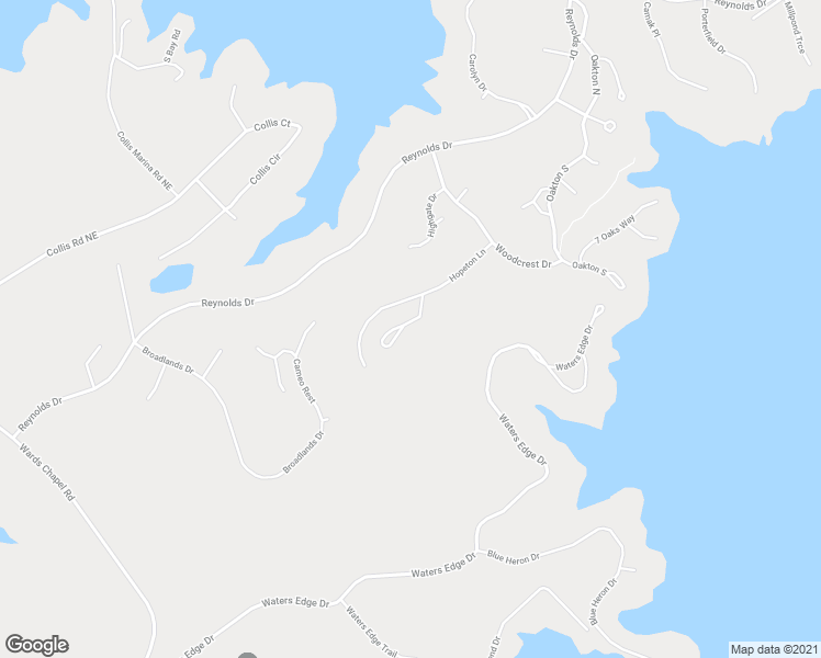 map of restaurants, bars, coffee shops, grocery stores, and more near 146 Edgewood Court in Eatonton