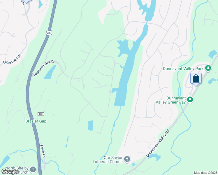 map of restaurants, bars, coffee shops, grocery stores, and more near 674 Highland Lakes Cove in Birmingham