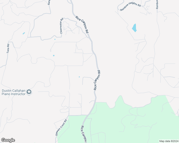 map of restaurants, bars, coffee shops, grocery stores, and more near 890 Rice Canyon Road in Fallbrook