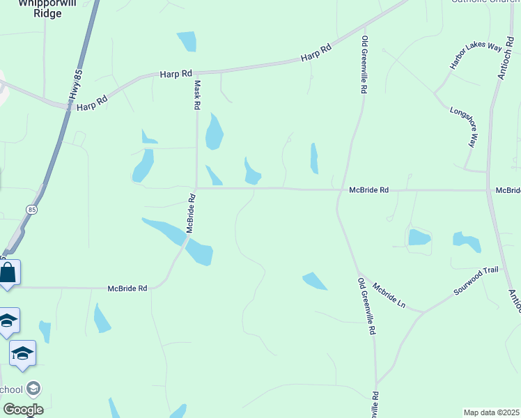 map of restaurants, bars, coffee shops, grocery stores, and more near in Fayetteville