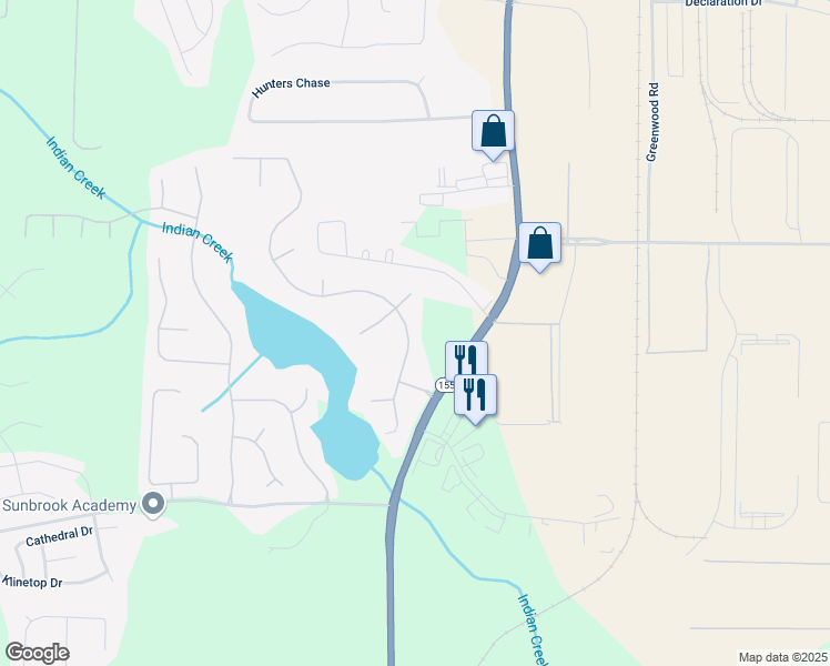 map of restaurants, bars, coffee shops, grocery stores, and more near 2023 Reserve Parkway in McDonough