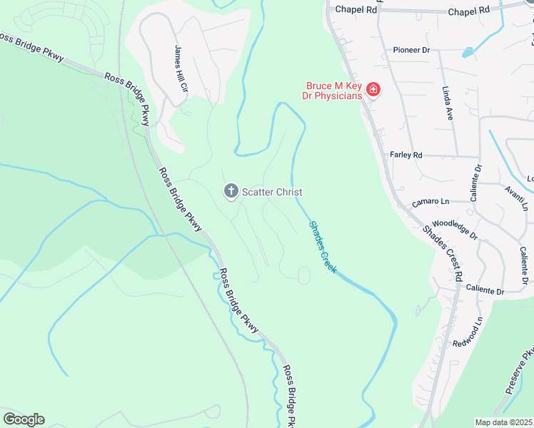 map of restaurants, bars, coffee shops, grocery stores, and more near 1336 Haddon Trail in Hoover