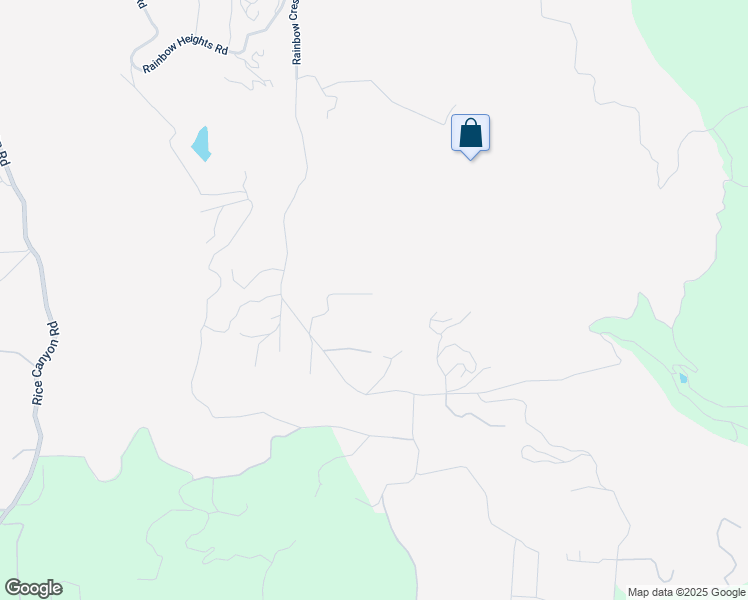 map of restaurants, bars, coffee shops, grocery stores, and more near 945 Rainbow Crest Road in Fallbrook