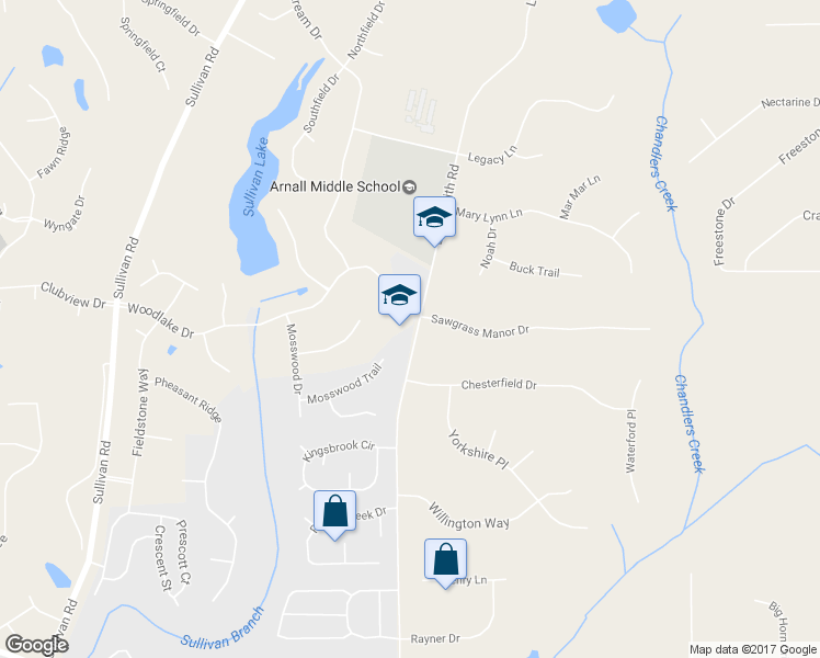 map of restaurants, bars, coffee shops, grocery stores, and more near 540 Lora Smith Road in Newnan