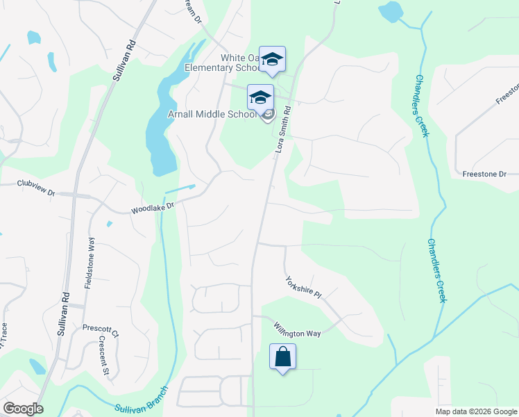 map of restaurants, bars, coffee shops, grocery stores, and more near 540 Lora Smith Road in Newnan