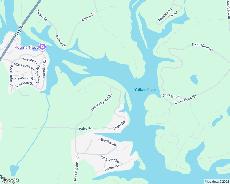 map of restaurants, bars, coffee shops, grocery stores, and more near 470 Haley Road in Jackson