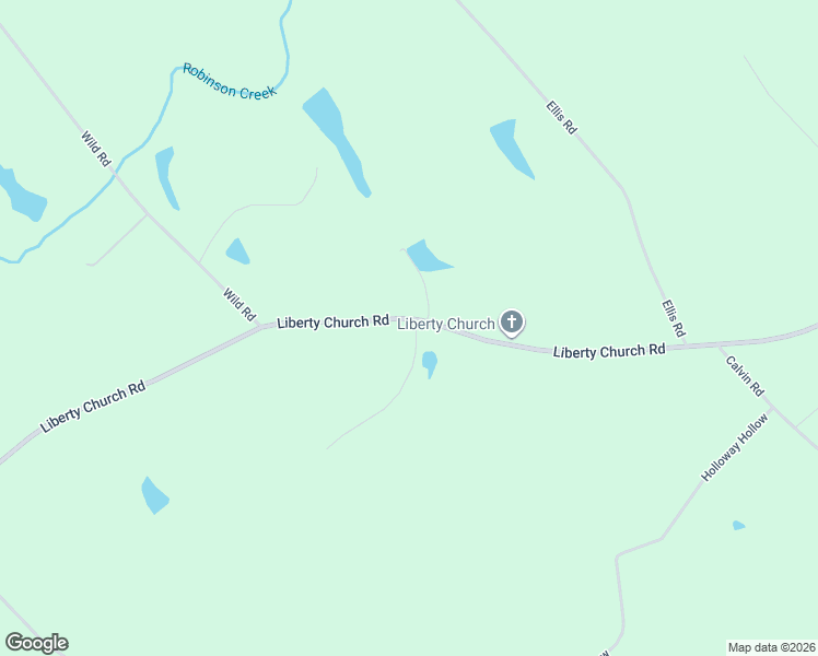 map of restaurants, bars, coffee shops, grocery stores, and more near 3515 Liberty Church Road in Monticello
