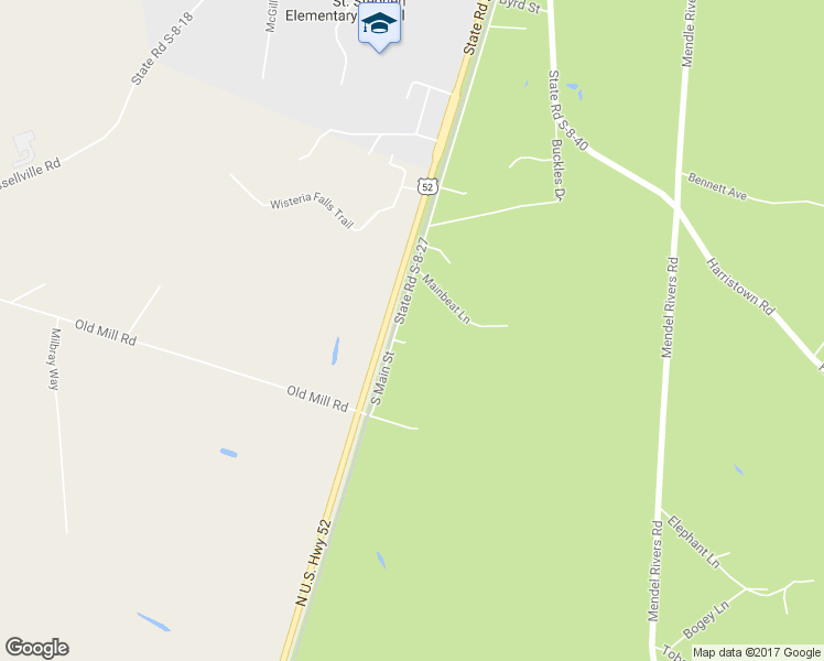 map of restaurants, bars, coffee shops, grocery stores, and more near 946 South Main Street in Saint Stephen