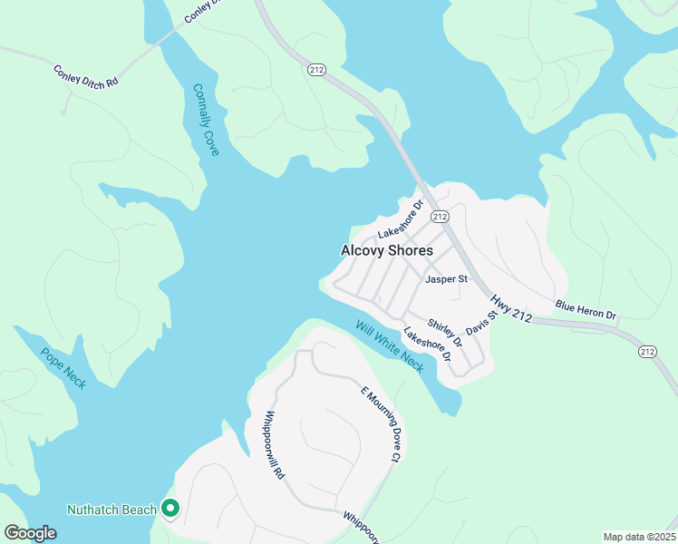 map of restaurants, bars, coffee shops, grocery stores, and more near 334 Lakeshore Drive in Monticello