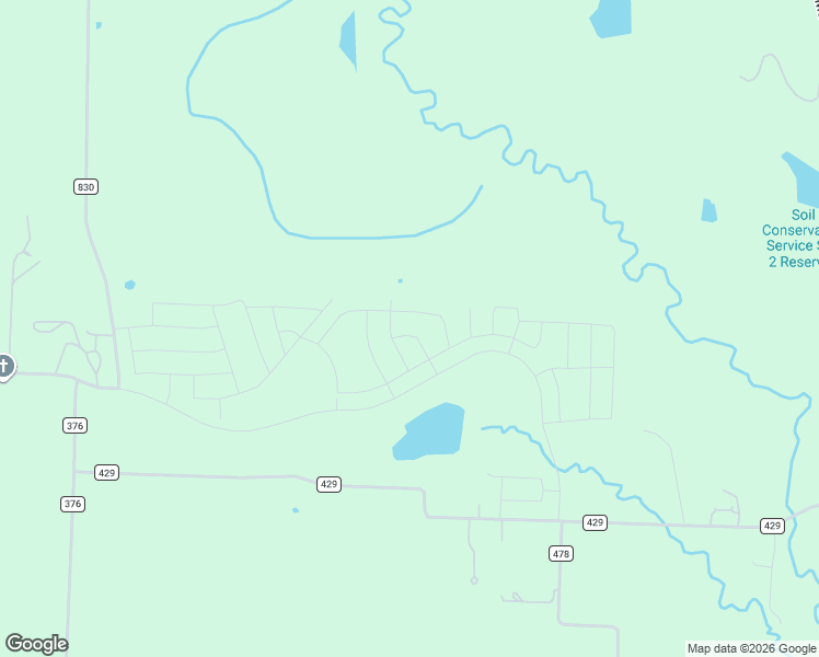 map of restaurants, bars, coffee shops, grocery stores, and more near 3418 Hillingdon Road in Van Alstyne