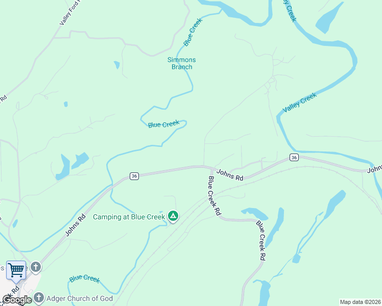 map of restaurants, bars, coffee shops, grocery stores, and more near 6939 Johns Road in Bessemer