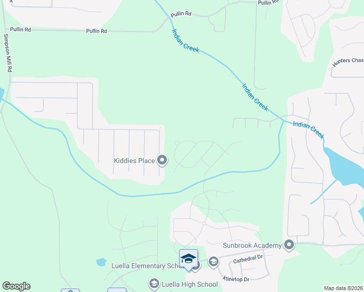 map of restaurants, bars, coffee shops, grocery stores, and more near 351 Ermines Way in McDonough