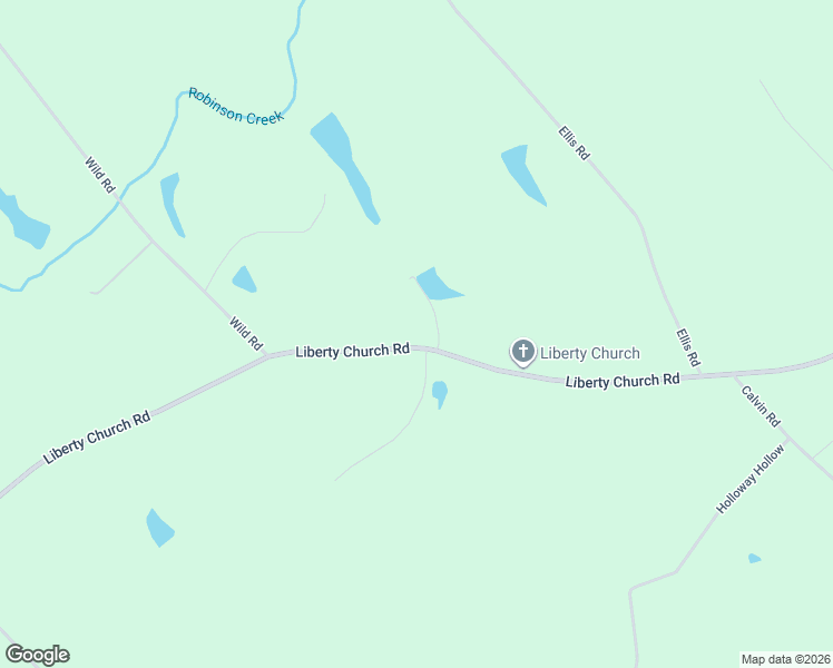 map of restaurants, bars, coffee shops, grocery stores, and more near 3516 Liberty Church Road in Monticello